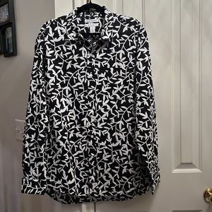 Amazon Essentials NWT Long Sleeve Linen Shirt - size XL